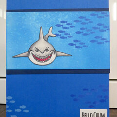 Shark Week Card - Fish Schools