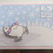 Polar Bear Ice Skating Card 2