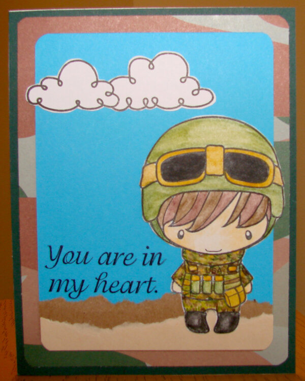 Soldier Card for Operation Write Home
