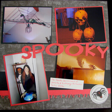 Halloween decorations 2006 - SPOOKY