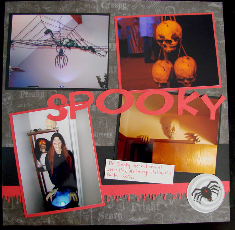 Halloween decorations 2006 - SPOOKY