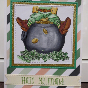 Leprechaun - St. Patrick&#039;s Day Card