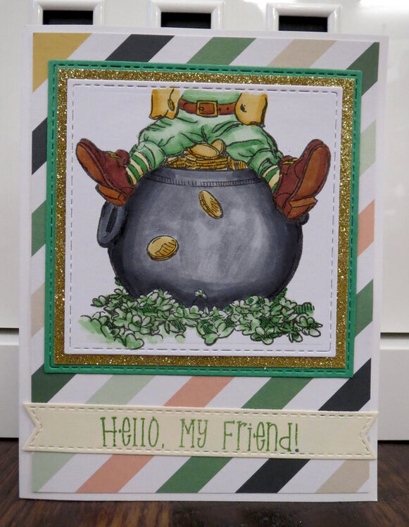 Leprechaun - St. Patrick&#039;s Day Card
