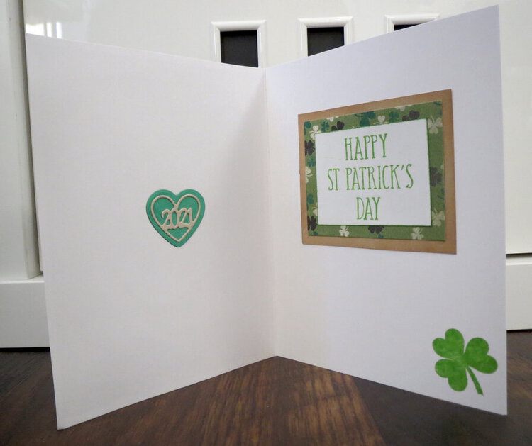 St. Patrick&#039;s Day card - Frog