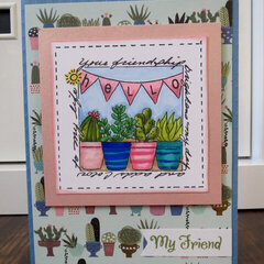 Succulent Card 1