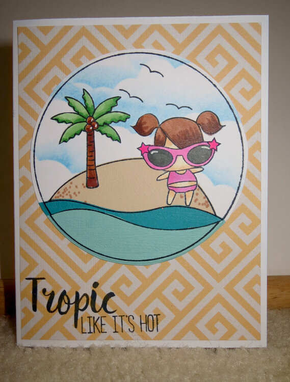 Tropic Like It&#039;s Hot Card
