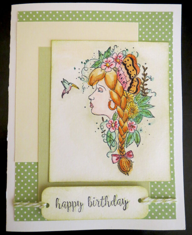 Card for Sister-In-Law without butterflies