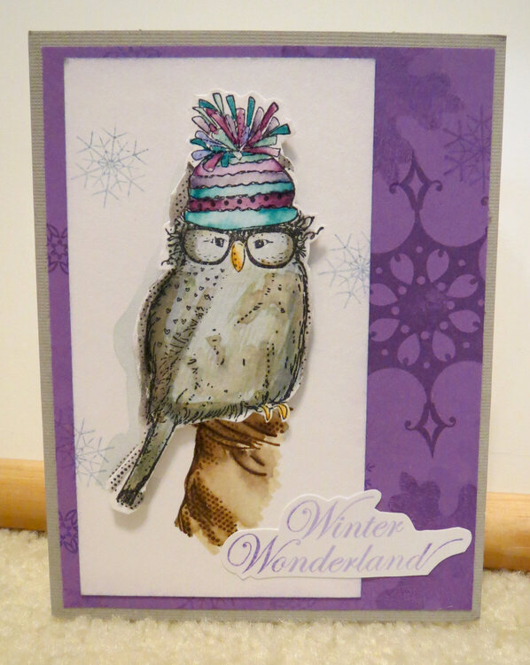 Owl (Winter Wonderland) Thank You