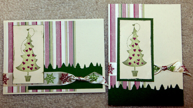 Christmas Tree Cards