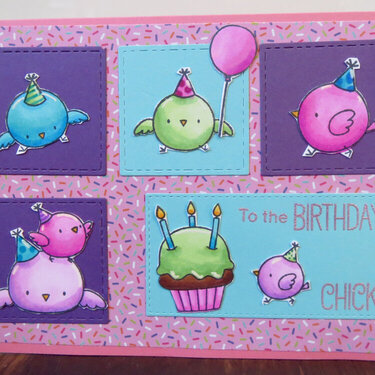 Birthday Chick Birthday Card
