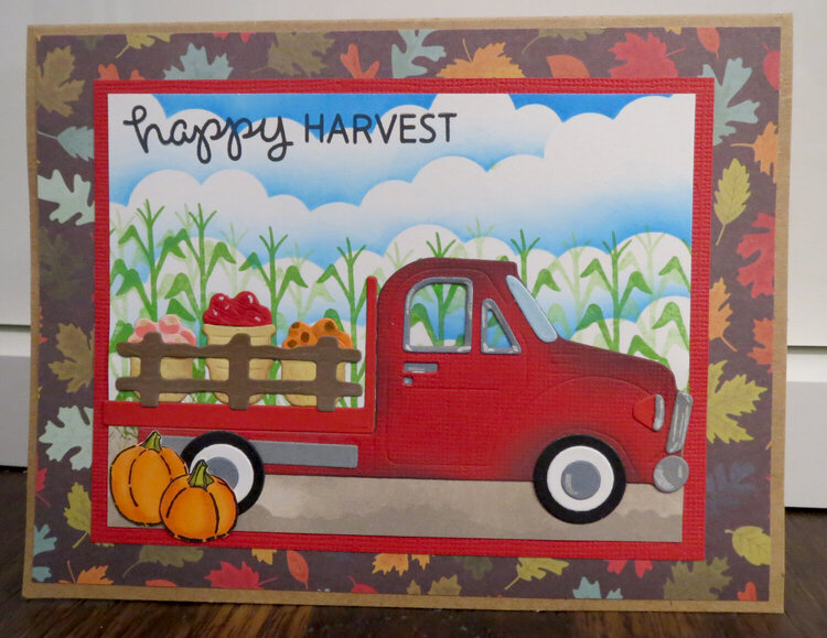 Happy Harvest Truck card 2