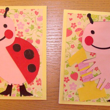 Twins First Birthday Cards