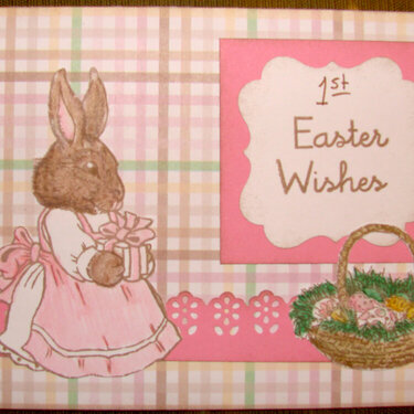 Easter Card Design for Twins