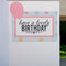 Twins birthday card - inside