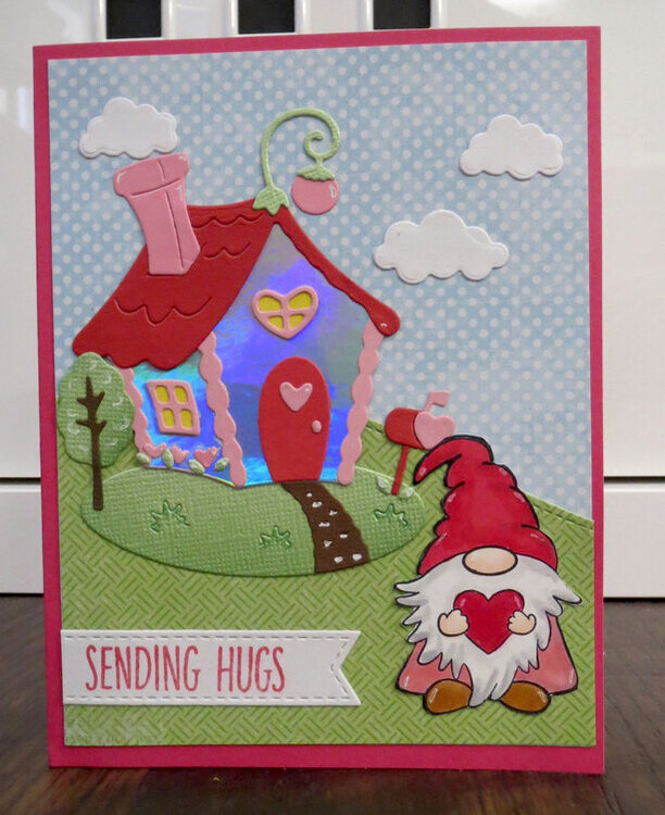 Gnome Valentine with House
