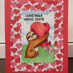 Sloth Valentine