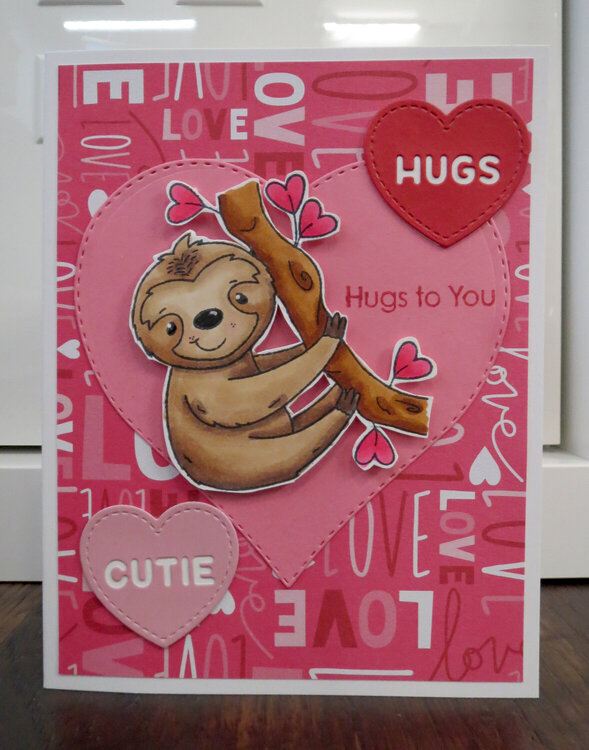 Sloth Valentine 2