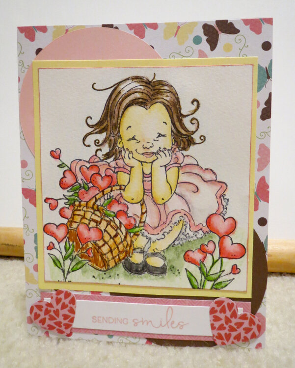 Garden of Love Valentine Card