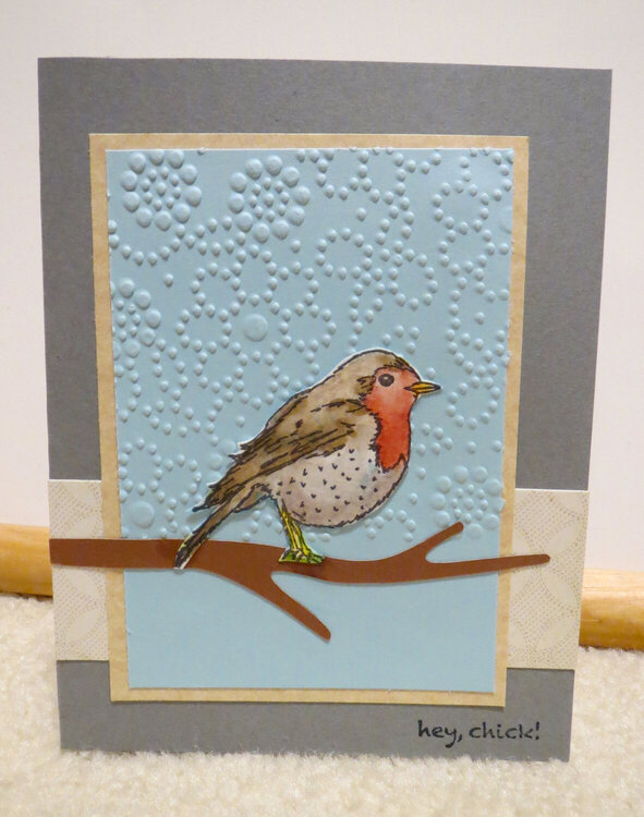 Birdy card for sister