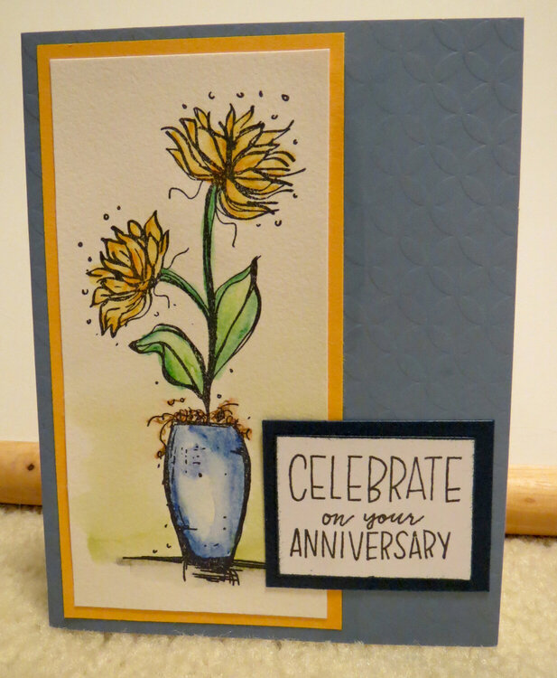 Anniversary card for Sister and Brother-in-Law