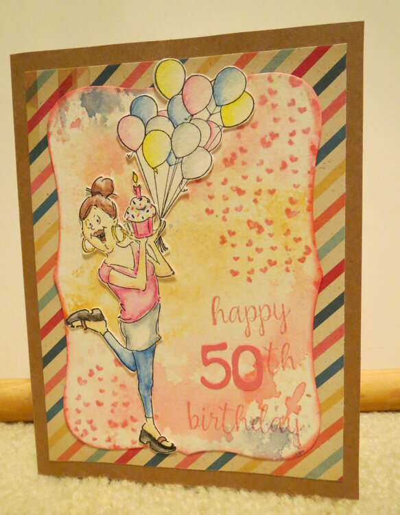 Vicky&#039;s Birthday card