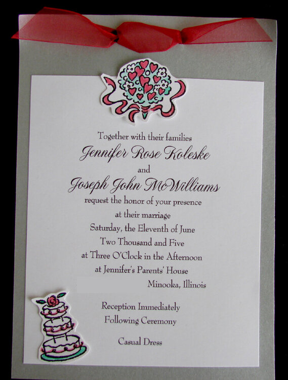 Wedding Invitation version #2