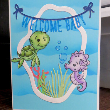 Welcome Baby Card