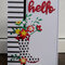Wellies Hello Card red