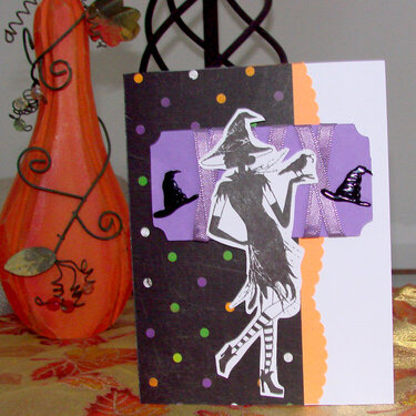 Witch Halloween Card 2