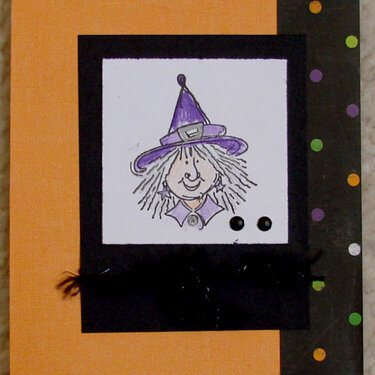 Witch Card for Operation Write Home