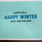 Yeti Winter Card - inside