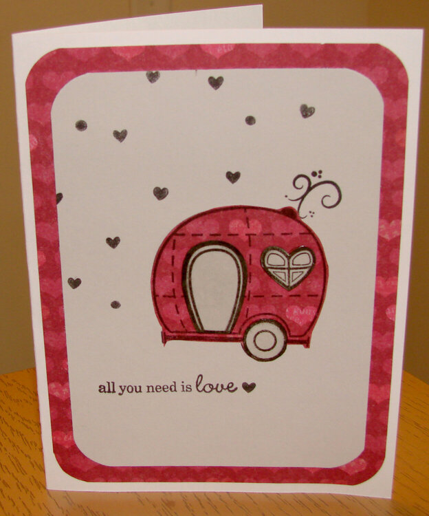 All you need is love card for Operation Write Home