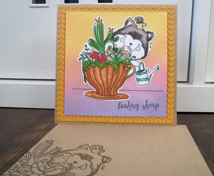 Plant Kindness card and Envelope