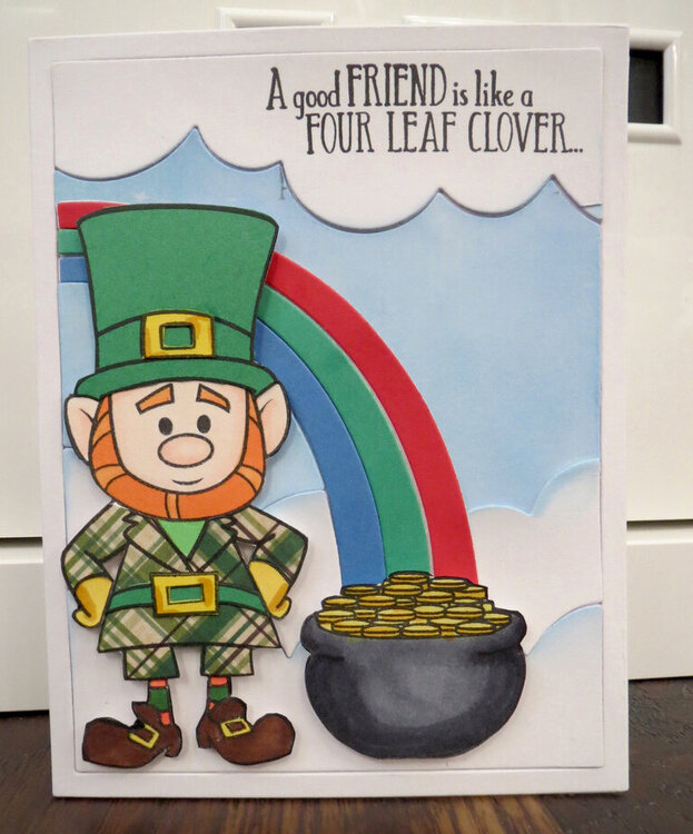 St. Patrick&#039;s Day Card - Leprechaun