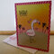 Flamingo Birthday card With Envelope