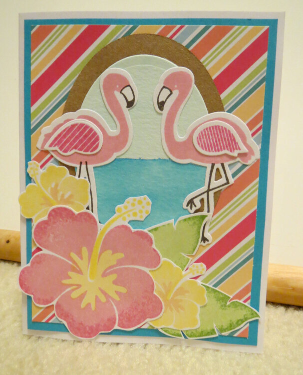 Flamingo Card 1