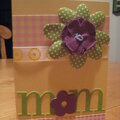 MOM's mothers day card