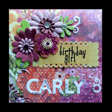 Carly&#039;s Birthday Card