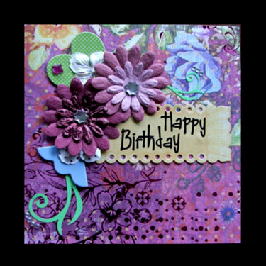 Michelle&#039;s Birthday Card