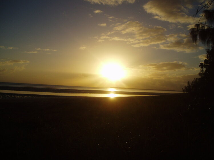 leaving the beach