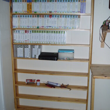 my new shelves