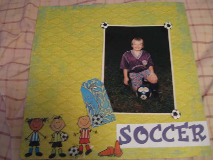 Soccer Player Page 1