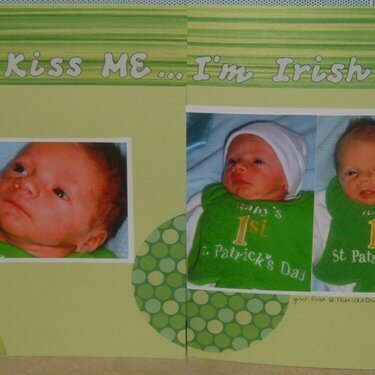 Kiss me... Im irish