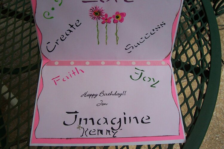 inside of birthday card