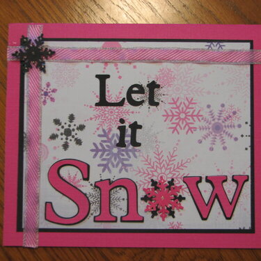 Let it snow