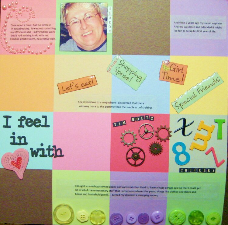 Why I Scrapbook page 1