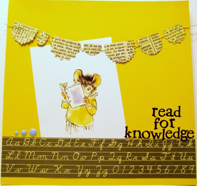 Read for knowledge