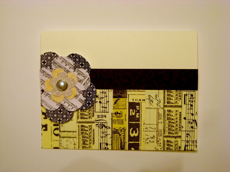 Any occasion washi tape card