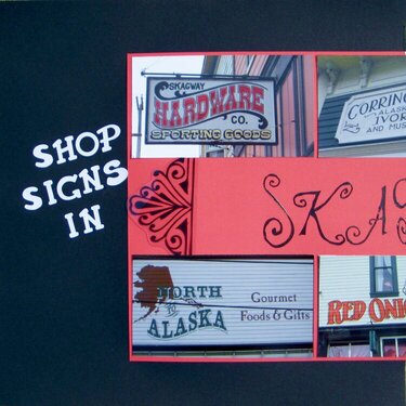 Shop Signs in Skagway page 1