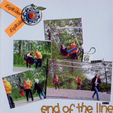 end of the (zip) line